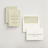 "Honeybee" - Save the Dates in Cream by Jennifer Lew - Assembled