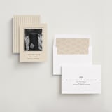 "Cove" - Save the Dates in Sand by Jennifer Lew - Assembled