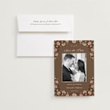 "Blooming path" - Save the Dates in Chocolate by Paola Benenati - Save the Date with Envelope