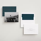 "The Date" - Save the Dates in Snow by Erin Deegan - Assembled
