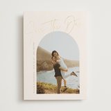 "ponche a creme" - Save the Dates in Cream by chocomocacino - Front