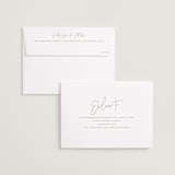 "ponche a creme" - Save the Dates in Cream by chocomocacino - FREE Recipient Addressing