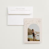 "ponche a creme" - Save the Dates in Cream by chocomocacino - Save the Date with Envelope