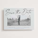 "Flash Dance" - Save the Dates in Ash by AK Graphics - Front