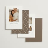 "Formality" - Save the Dates in Creme Puff by Erin L. Wilson - Back of Card Options