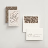 "Formality" - Save the Dates in Creme Puff by Erin L. Wilson - Assembled