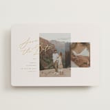 "The Couple" - Save the Dates in Ivory by letterfix - Front