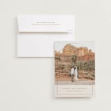 "archway" - Save the Dates in Mushroom by Alexandra Cohn - Save the Date with Envelope