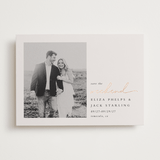 "Editorial" - Save the Dates in Sand by Olivia Raufman - Front