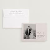 "Editorial" - Save the Dates in Sand by Olivia Raufman - Save the Date with Envelope