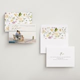"Moderne" - Save the Dates in Onyx by Benita Crandall - Assembled