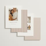 "Champagne" - Save the Dates in Rose by Ani Somi - Back of Card Options