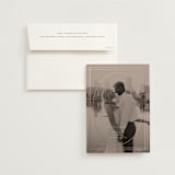 "Champagne" - Save the Dates in Rose by Ani Somi - Save the Date with Envelope