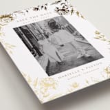 "Wildflower Date" - Save the Dates in Wheat by Chris Griffith - Detail