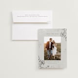 "Wildflower Date" - Save the Dates in Steel by Chris Griffith - Save the Date with Envelope