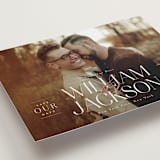 "To Have and To Hold" - Save the Dates in Snow by Hudson meet Rose - Detail