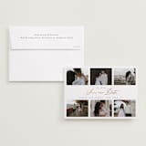 "Together" - Save the Dates in Cloud by Hudson meet Rose - Save the Date with Envelope