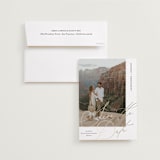 "Embellish" - Save the Dates in Lace by Jamie Alexander - Save the Date with Envelope