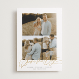 "Overlay" - Save the Dates in Cotton by Michelle Taylor - Front