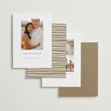 "Overlay" - Save the Dates in Cotton by Michelle Taylor - Back of Card Options