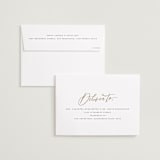 "Overlay" - Save the Dates in Cotton by Michelle Taylor - FREE Recipient Addressing