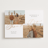 "Across" - Save the Dates in Opal by Emily Betts - Front