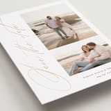 "Whisp" - Save the Dates in Oak by Kate Ahn - Detail