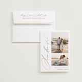"Whisp" - Save the Dates in Oak by Kate Ahn - Save the Date with Envelope