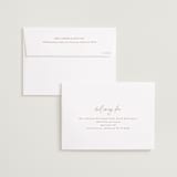 "Ampersand" - Save the Dates in Pearl by Jennifer Postorino - FREE Recipient Addressing