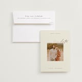 "Romantic Reverie" - Save the Dates in Champagne by Chryssi Tsoupanarias - Save the Date with Envelope