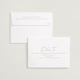 "Date Side" - Save the Dates in Cloud by Ashlee Townsend - FREE Recipient Addressing