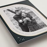 "Modern Gallery" - Save the Dates in Navy by Ana de Sousa - Detail