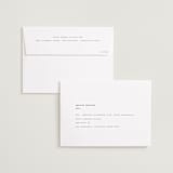 "Aster" - Save the Dates in Ink by Blustery August - FREE Recipient Addressing
