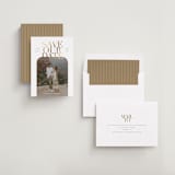 "Seen" - Save the Dates in Snow by Lauren Chism - Assembled