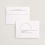 "Encircle" - Save the Dates in Apricot by Susan Zinader - FREE Recipient Addressing