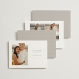 "Lovely Day" - Save the Dates in Pearl by Lea Delaveris - Back of Card Options