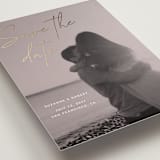 "Blush" - Save the Dates in Rose by Sumak Studio - Detail