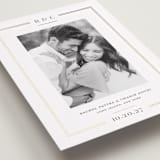 "Alcott" - Save the Dates in Mocha by Meagan Christensen - Detail