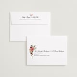 "Flouriishing" - Save the Dates in Blush by Susan Moyal - FREE Recipient Addressing