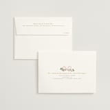 "Ribbonly Frame" - Save the Dates in Butter by Itsy Belle Studio - FREE Recipient Addressing