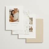 "forever and a day" - Save the Dates in Charcoal by Design Lotus - Back of Card Options