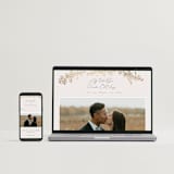 "forever and a day" - Save the Dates in Charcoal by Design Lotus - FREE Wedding Website