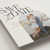"Penelope" - Save the Dates in Ecru by Morgan Kendall - Detail