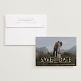 "Grandiose" - Save the Dates in Diamond by Meggy Masters - Save the Date with Envelope