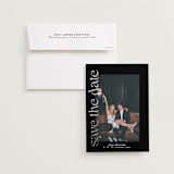 "Cover Page" - Save the Dates in Ink by Roxy Cervantes - Save the Date with Envelope
