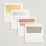 "Palm Nouveau" - Save the Dates in Terracotta by Mary Fotheringham - Envelope Liner Options