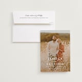 "Formality" - Save the Dates in Quartz by Jennifer Postorino - Save the Date with Envelope