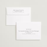 "Formal Date" - Save the Dates in Opal by Heather Schertzer - FREE Recipient Addressing