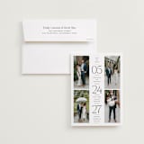 "Formal Date" - Save the Dates in Opal by Heather Schertzer - Save the Date with Envelope