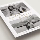 "Contemporary Classic" - Save the Dates in Lily by Creo Study - Detail